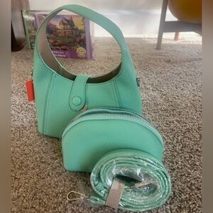 Mint Green Handbag Set